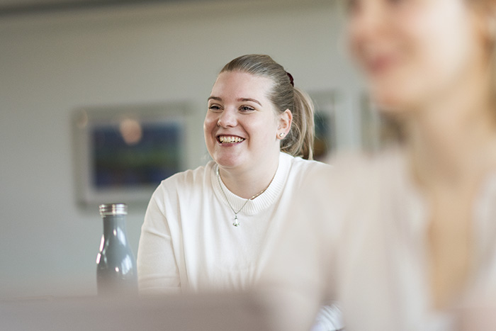 Auszubildende als Logopädin im Unterrricht